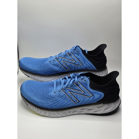 New Balance Fresh Foam M1080H11 Mens 16 Running Shoes‎ Sneakers Athletic Blue